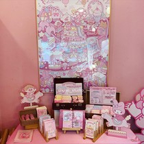 South Korea LEEGONG Sanrio cooperation limited CHERRYPIE × MYMELODY sticky tape hanging mirror