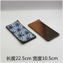 Day Style Cutlery Day Style Sushi Pan Creative Ceramic Individuality Cutlery Day Style Sushi Strips Tray Day Style Grilled Platter