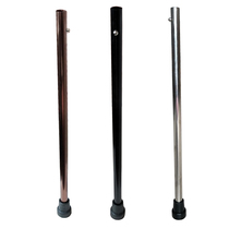 Single-legged cane lower section dual-purpose crutch accessories Elderly cane lower section walker accessories