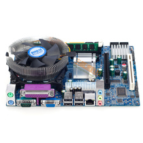 New G41 motherboard L5420 true Quad Core 2 5GCPU 4G DDR3 silent fan game set motherboard