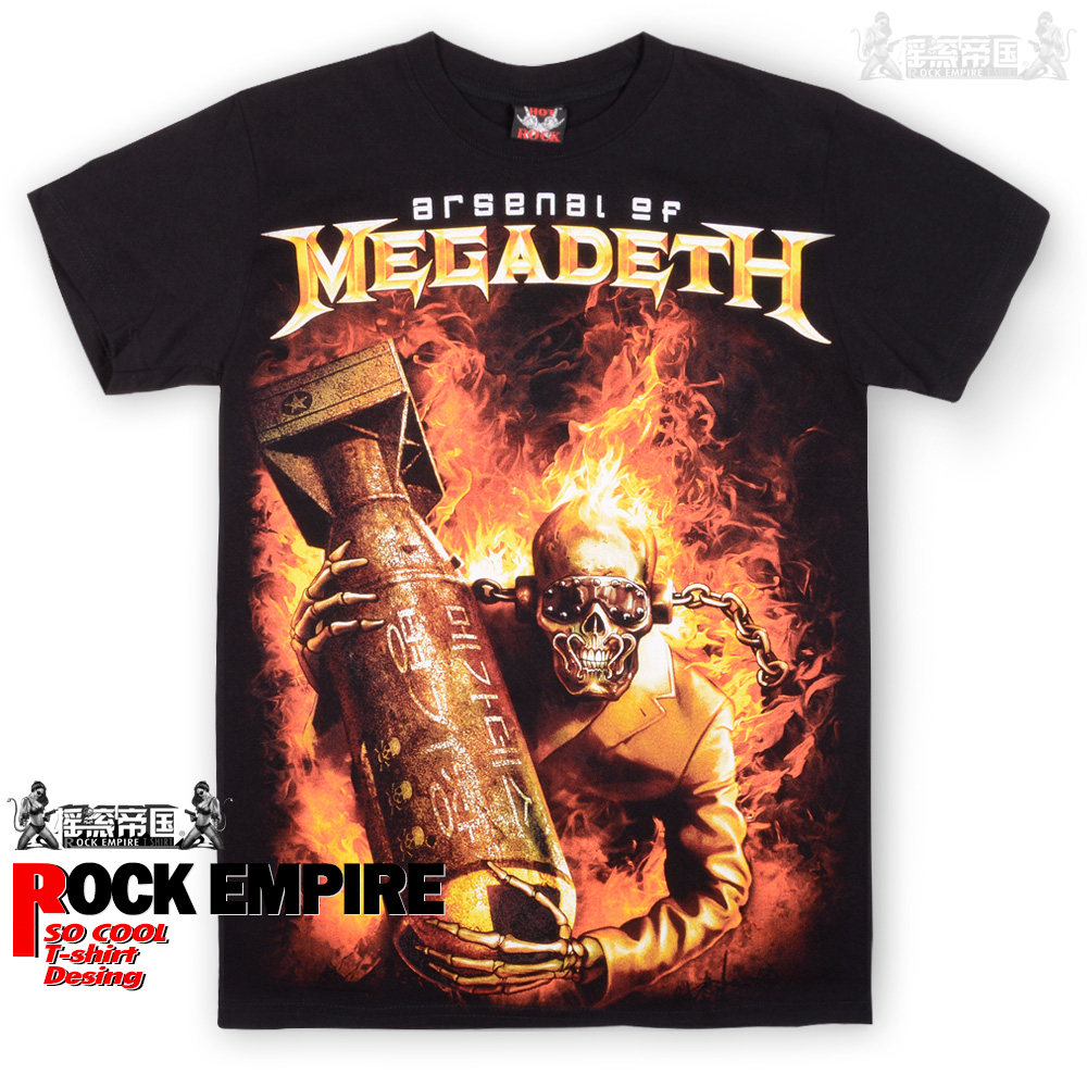 megadeth 麦格 印花主题:3d效果 厚薄:常规 品牌类型:时尚潮牌 材质