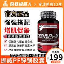 Norway PF zinc magnesium power hormone ZMA fitness muscle strength recovery pregnancy preparation testosterone promotion improve sleep and energy