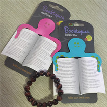 Foreign trade cartoon bookmark metal book holder creative school supplies octopus bookmark Student childrens supplies Bookmark creative