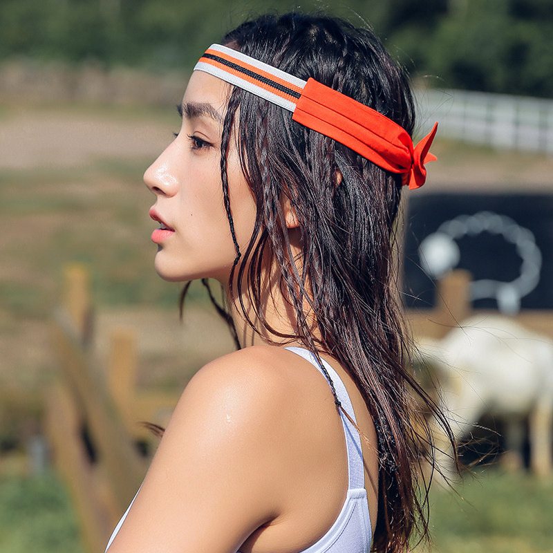 暴走的萝莉运动发带女吸汗跑步瑜伽健身导汗带户外骑行马拉松排汗