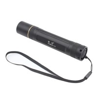 Button Ming C10 strong light flashlight two grade L2 T6 R5 white light yellow light straight tube mini 18650