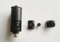 Central flashlight switch 22mm diameter with 5 5DC socket length about 62mm