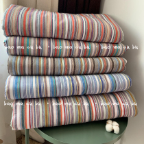 Big-payment National fine stripes pure cotton old coarse summer cool thin by air conditioner silk single double can wash