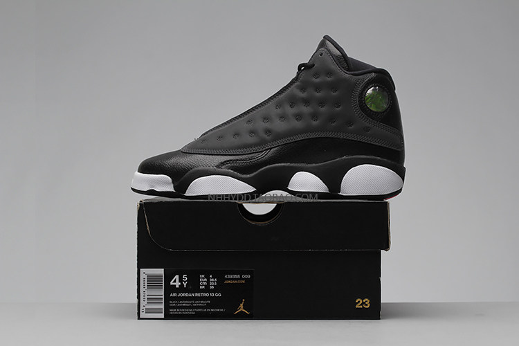 牛哄哄 air jordan 13 gs hyper aj13 黑粉 熊猫3m 439358-009