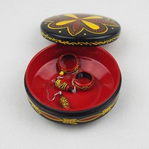 Liangshan Shanxi Chang Sichuan specialty Yi lacquerware Jewelry box ornaments Furniture ornaments Screen handicrafts