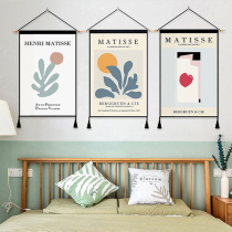 Art Morandi tapestry partition Nordic wind ins living room bedside background wall hanging cloth background cloth hanging painting fabric art