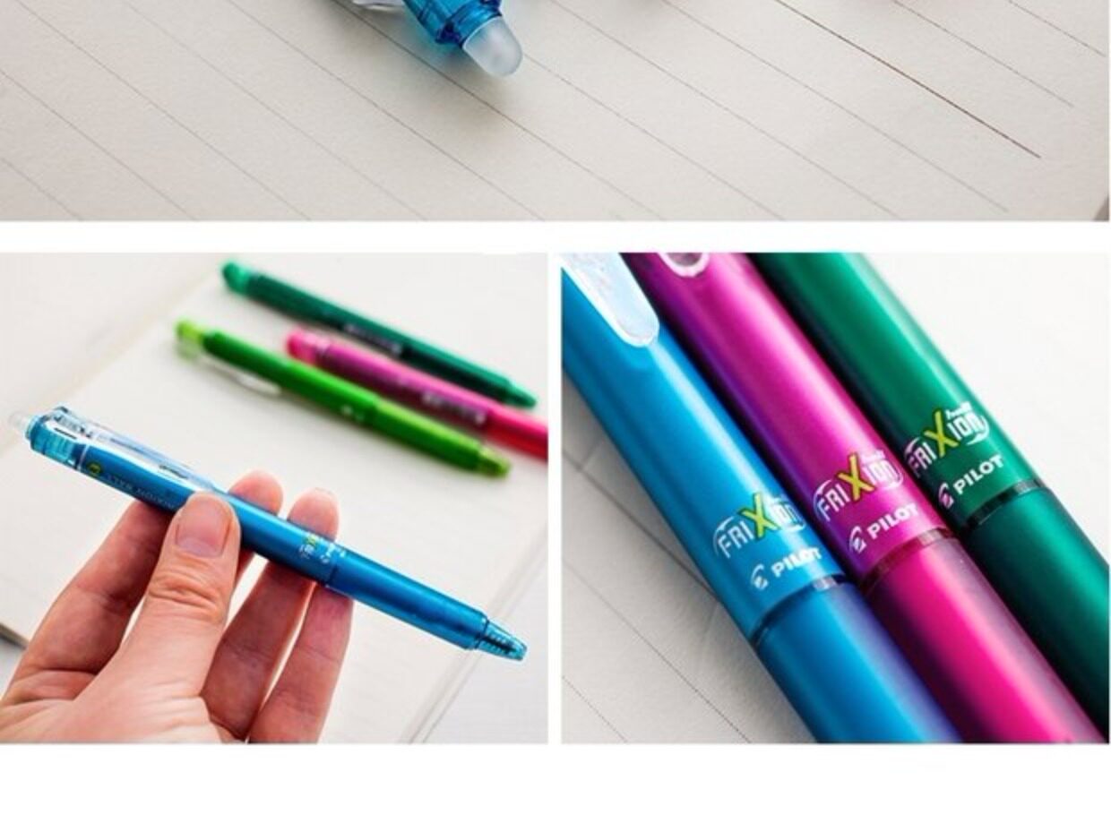 日本百乐pilot按动签字笔 lfbk-23ef 0.5mm摩磨可擦中性笔bz237