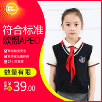 Environmental protection Two clothing red scarves wheat Thinking TOPTEAM red scarves to choose the national flag red quality fabric