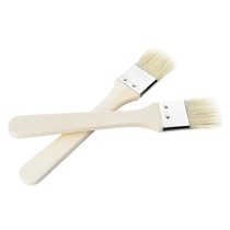 Original wooden handle Oil Brush pork hair brush 2 sets