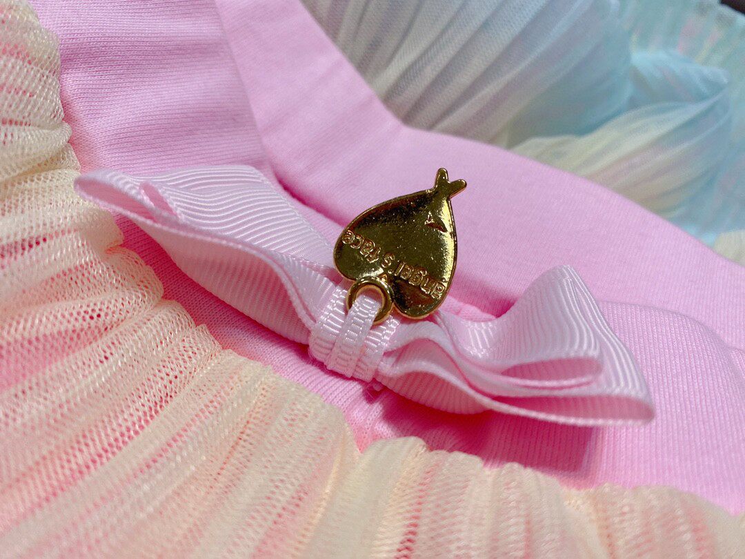 British expensive children's clothing girls summer sequined wings short