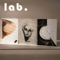 lab Self-operated laboratory) AestherChang art wall painting imported genuine decorative painting core bedside living room