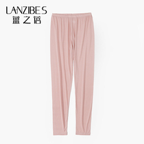 True Silk Knit Autumn Pants Woman Elastic Tight Lining Pants Warm Slim Fit Inside Hitch Pants Comfort Mulberry Silk Underpants