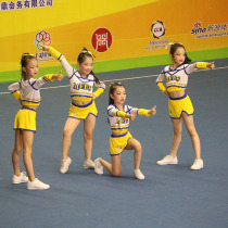 Custom la la gymnastics competition suit cheerleading clothing cheerleading competition clothing aerobics clothing new 19 women and men