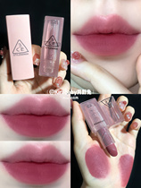 Precisely sniped cold-dried rose Korea 3CE acrylic powder shell matte lipstick chill move