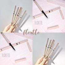 Double head very fine ins Wind eyebrow pen ~ FLORTTE flower Luolia double eyebrow pencil natural three-dimensional waterproof and sweat-proof