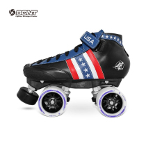 BONT double row Brush Street Derby Derby block shoes USA star spangled double row roller skates Skates roller skates