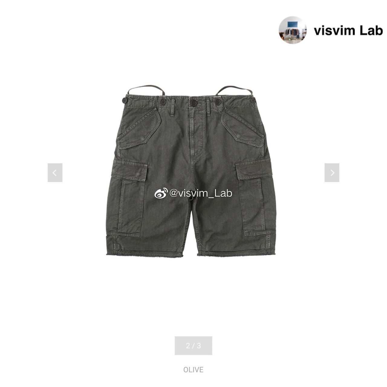 パンツ visvim EIGER SANCTION SHORTS HBT Spot visvim EIGER SANCTION SHORTS HBT Spot