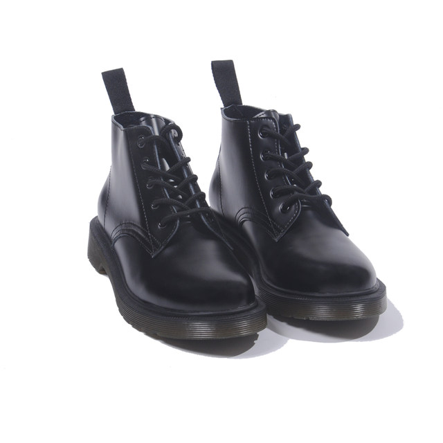 Northage British punk 5-hole Goodyear ພາຍໃນ stitched retro Martin ຊັ້ນສູງ lace-up ບວກກັບເກີບແມ່ຍິງ velvet