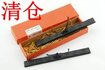 Clearance Guqian Zhenzhu bamboo paperweight cast iron paper pressing Price has a pair and a single anti-drop iron art