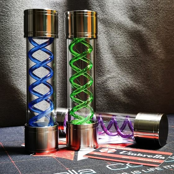 Biochemical crisis T virus model handmade G virus dual spiral test tube sample hand -run toy T virus antibody
Biochemical crisis T virus model handmade G virus dual spiral test tube sample hand -run toy T virus antibody