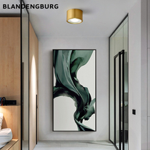 Nordic brass light and luxurious spotlight led ceiling lamp Home living room Ming-mounted cylinder light suction top corridor Hyun Guan Aisle light