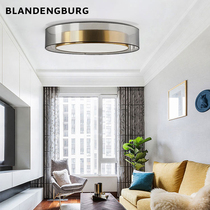 Platinum Appendix Fort Living Room Main Lamp Nordic Minima Modern Creative Light Lavish Atmosphere Decoration Round LED Suction Top Lamp