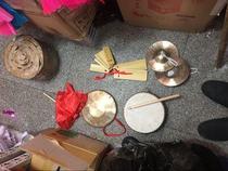 Adult childrens three sentences and a half l gongs and drums and forks three sentences and a half props for rental