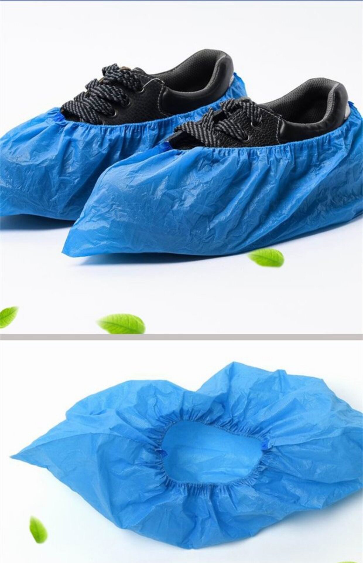包邮一次性鞋套防水100只装塑料cpe 防滑 加厚 家用无毒无味居家