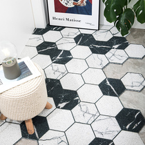 Access door floor mat household silk ring carpet stairway entrance mat entrance door mat can be cut