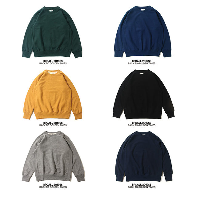 BPCALL heavy thick, long, thin, horizontal, woven, non-WTAPS, round neck, three-color sweater BPCALL heavy thick, long, thin, horizontal, woven, non-WTAPS, round neck, three-color sweater