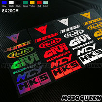 Apply Honda CBR600 Yamaha R1 R6R15R25R3 motorcycle body shell with flower reflective sticker