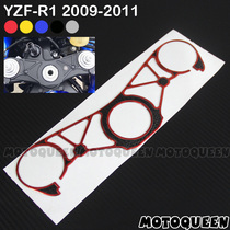 Apply YZF1000 Yamaha R1 Motorcycle retrofitting Online with a floral Samsung sticker for 2004-2020 years