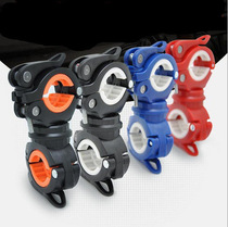 Light stand bicycle flashlight light clip front light holder fixed bracket car clip mountain bike riding equipment accessories