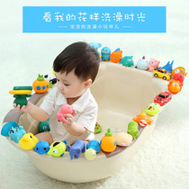 Bathing toys baby baby water toys pinch called Little Yellow Duck spray water boys and girls bathtub toys