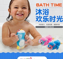 Munchkin full of fun health bath toys freestyle baby penguin play water cartoon clockwork toys