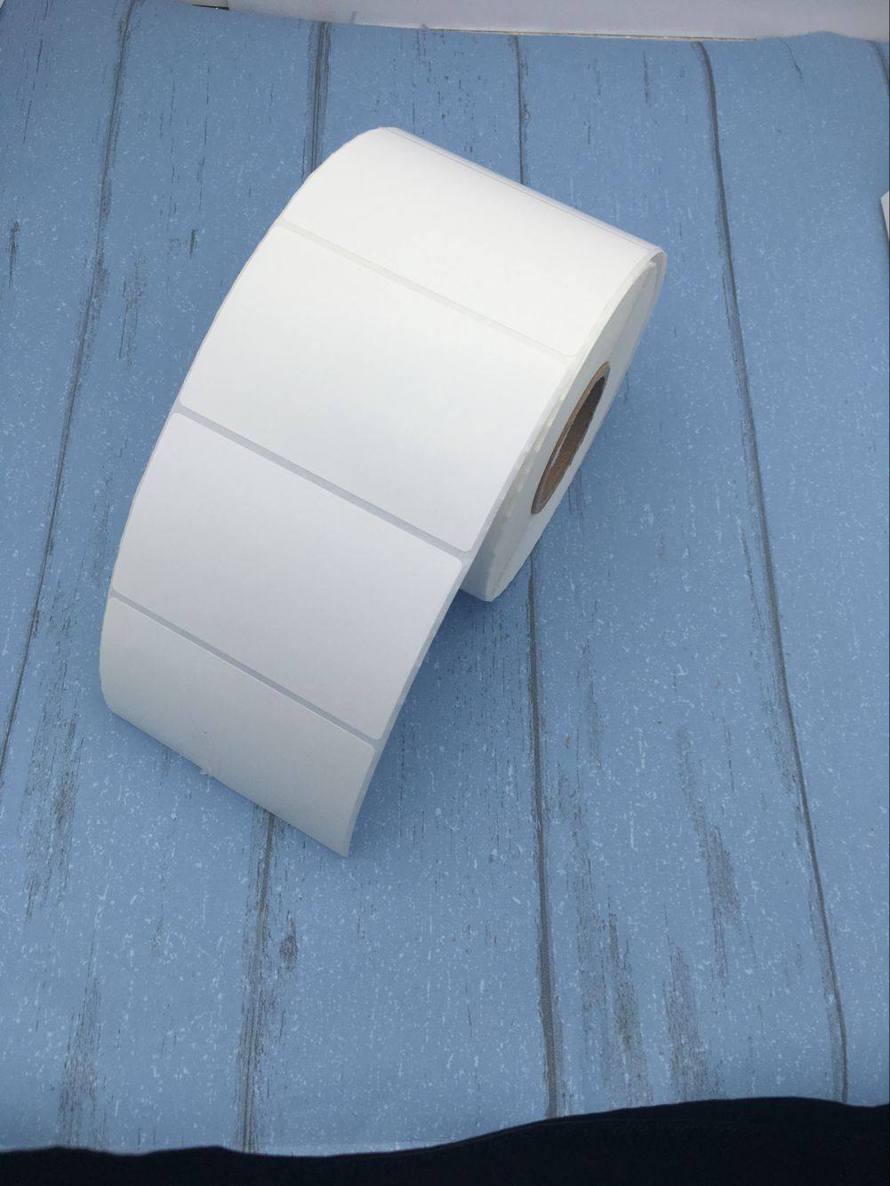 铜版纸不干胶 标签贴纸 空白条码不干胶打印纸80*30*2000张 单排