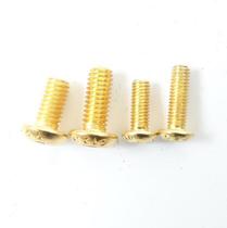 (Breeze Studio)Taiwan gold-plated semi-round head screw M3X8 M4X8 M3X10 M4X10 optional