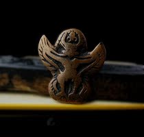 Precious Golden Wings large Peng Bird Old Tocchia Millennium Dema Heaven Iron amulet is extremely precious Old Bay