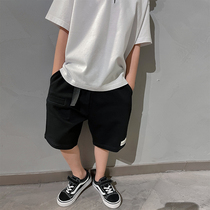 Bobo Pig Boy Clothing Boy Casual Pants Korean Version Shorts Summer Dress New CUHK Child Slim Fit Children 50% Pants Tide