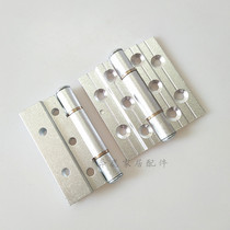 Toilet door hinge folding door accessories Hinge Hinge Kitchenette sliding door hinge loose-leaf aluminum alloy hinge