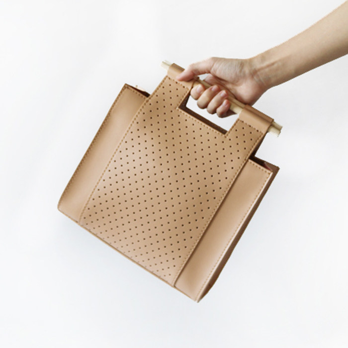 abbott vintage「繁星」设计师款牛皮大容量手提包单肩包斜跨女包