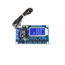 Digital temperature control switch 12v temperature controller module Adjustable digital display temperature sensor Refrigeration and heating protection