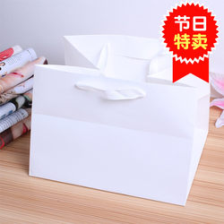 Mid-Autumn Festival gift packaging bag hand bag wedding packaging bridesmaid companion gift box solid color kraft paper hand bag