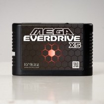 MD burn card MegaEverdrive X5genesis 32x SMS game king of the end without loss of burn record