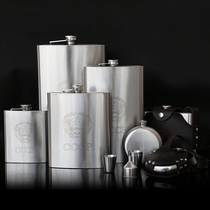Portable outdoor Russian stainless steel flagon set 18 oz 32 oz 48 oz 64 oz delivery holster