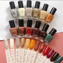 Two tiger gift box candy home net red water-based tear-off nail polish 7ml single bottle optional color